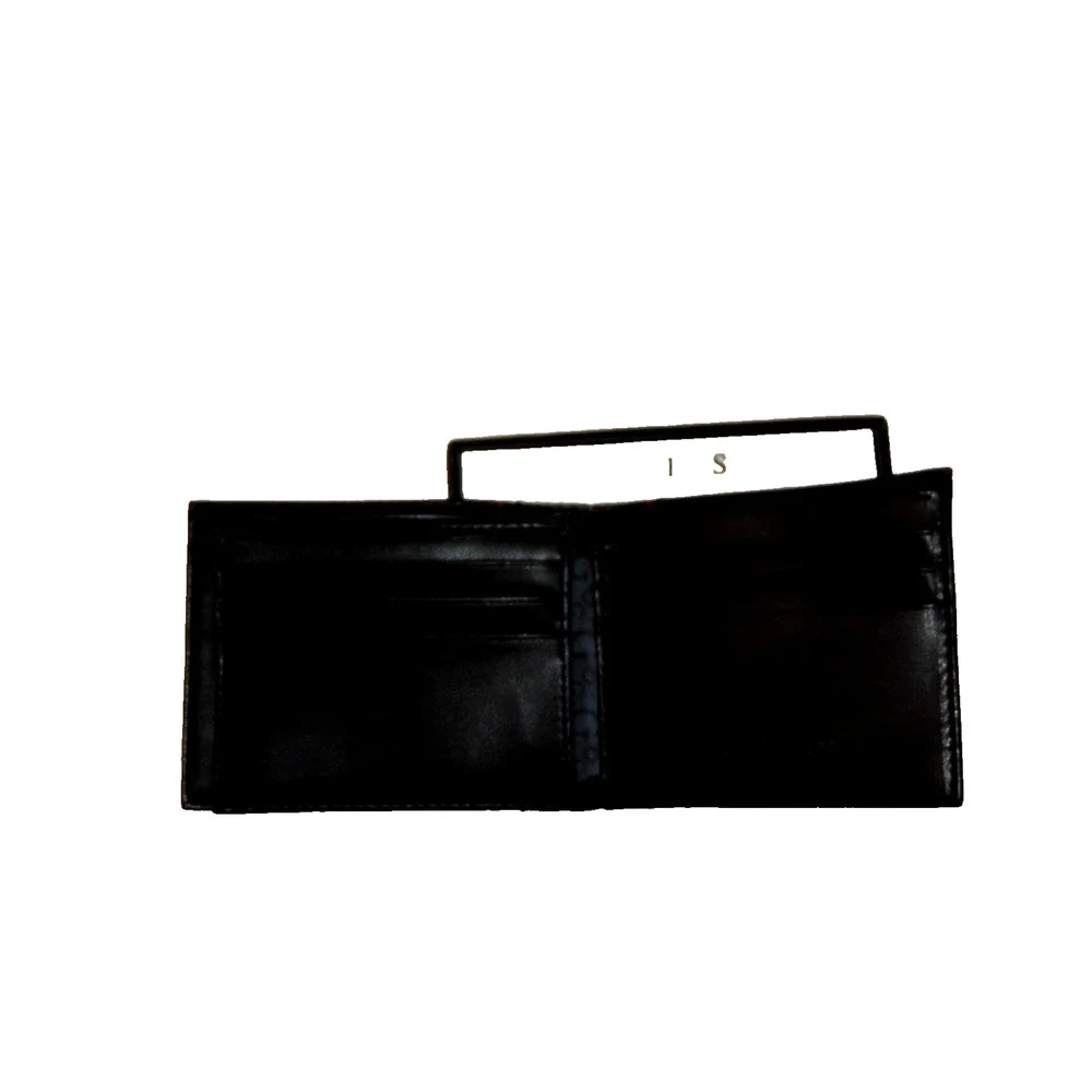GUESS Men’s Black RFID Bifold Passcase Wallet Boxed NWT